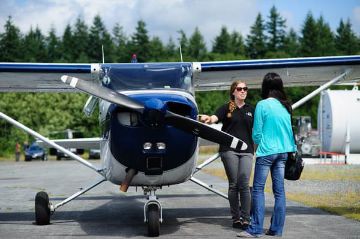 Introductory Flying Lesson, Squamish British Columbia Introductory Flying Lesson, Squamish British Columbia