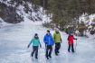 Grotto Canyon Icewalk, fun things to do in Banff in winter