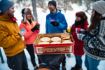 Banff winter tour Johnston Canyon Icewalk cookies