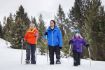 Snowshoeing Tour to Paint Pots Banff winter activity