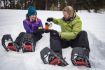 Guided snowshoe tour near Calgary