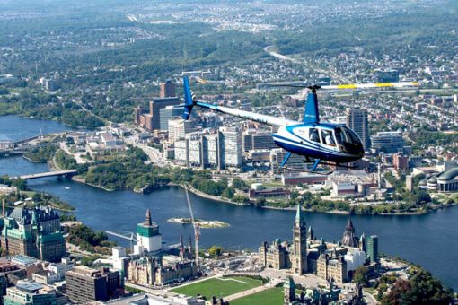 Ottawa helicopter tour - unique sightseeing activity
