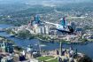 Helicopter Tour and Kōena Spa Experience Ottawa Gatineau