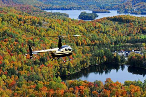 Mont-Tremblant helicopter tour - unique sightseeing activity
