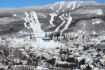 Winter helicopter tour over Mont-Tremblant QC
