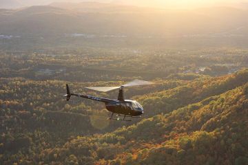 Mont-Tremblant helicopter tour with mountain top stop Mont-Tremblant helicopter tour with mountain top stop