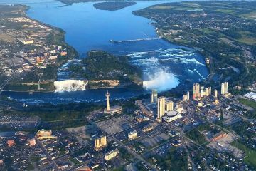 Niagara Falls scenic flight from Burlington Ontario Niagara Falls scenic flight from Burlington Ontario
