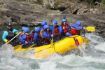 rapids on Horseshoe Canyon Whitewater rafting Alberta