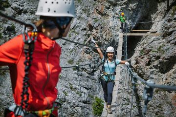Banff Via Ferrata Tour, a Canadian Signature Experience Banff Via Ferrata Tour, a Canadian Signature Experience