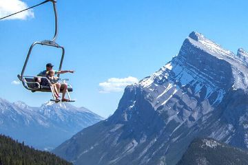 Banff Sightseeing Chairlift , Mt. Norquay, Banff National Park Banff Sightseeing Chairlift , Mt. Norquay, Banff National Park