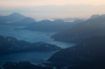 Howe Sound on scenic flight from Squamish
