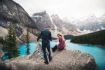 Experience gift for couple - Banff - Moraine Lake at sunrise