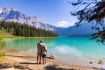 full-day guided tour to Lake Louise, Moraine Lake, and Emerald Lake