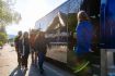 Discover Banff Tours guide tour to lakes - bus