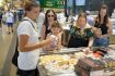 St. Lawrence Market cheese vendor on Toronto tour