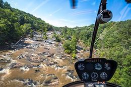 Atlanta Helicopter Tour over Six Flags and Sweetwater Creek