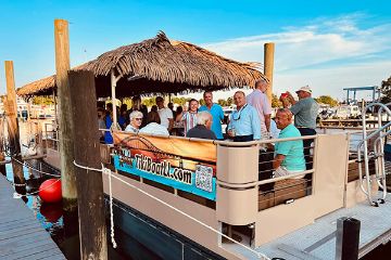 Tiki Boat Tour in Oakdale, Long Island, New York Tiki Boat Tour in Oakdale, Long Island, New York