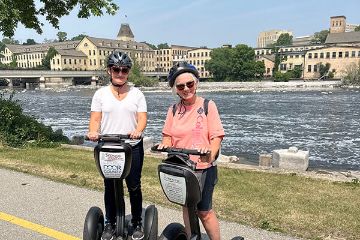 Appleton, Wisconsin Segway guided tour along Fox River Appleton, Wisconsin Segway guided tour along Fox River