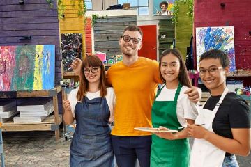 Splatter Painting Experience, Los Angeles Splatter Painting Experience, Los Angeles