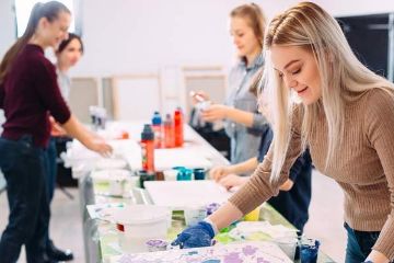 Splatter Painting Party Experience, Los Angeles Splatter Painting Party Experience, Los Angeles