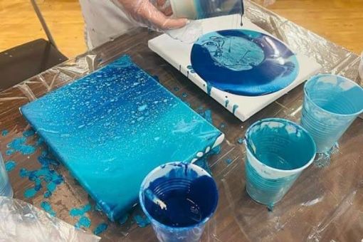 Fluid Art Workshop Dallas Texas