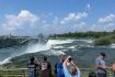 View of Niagara Falls USA river side