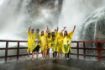 Cave of the Winds standing next to Niagara Falls USA