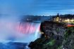 Niagara Falls Illuminated Goat Island view