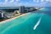 south florida coastline on Fort Lauderdale Heli tour
