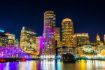 Boston sightseeing tour with Harbour Cruise at sunset
