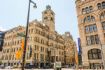 Downtown Milwaukee architecture on guided tour
