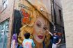 Dolly Parton mural Strong Alley Knoxville TN