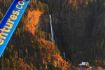 Multnomah Falls,  Private Scenic Flight from Portland